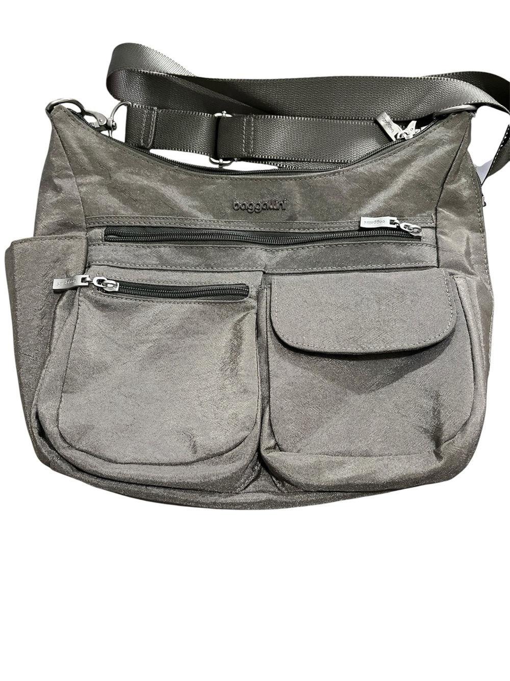 Baggallini Modern Everywhere Crossbody Bag - Grey